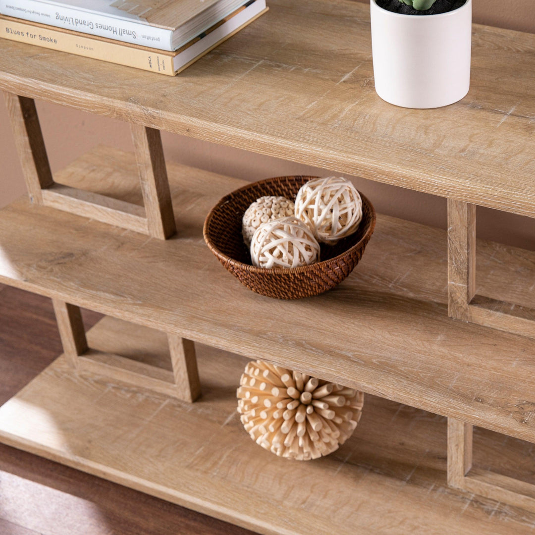 SwayLiving Markworth Geometric Console Table CONSOLE TABLES