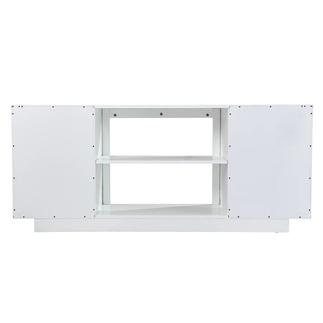 SwayLiving Delgrave Two-Door Media Cabinet MEDIA + TV STANDS