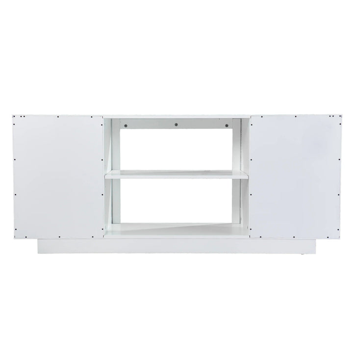 SwayLiving Delgrave Two-Door Media Cabinet MEDIA + TV STANDS