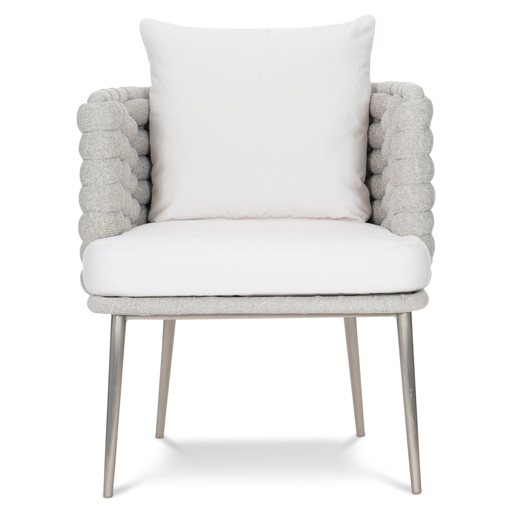 Santa Cruz Outdoor Arm Chair in Nordic Grey