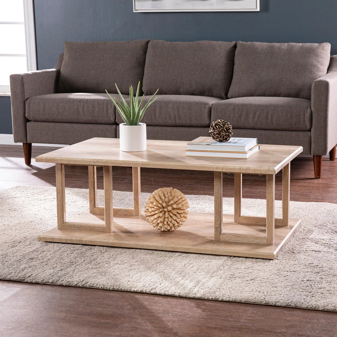 SwayLiving Markworth Geometric Coffee Table COFFEE TABLES