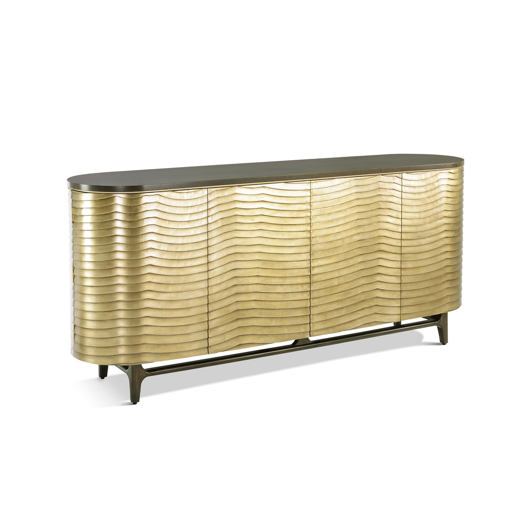 Radiant Waves Four-Door Sideboard