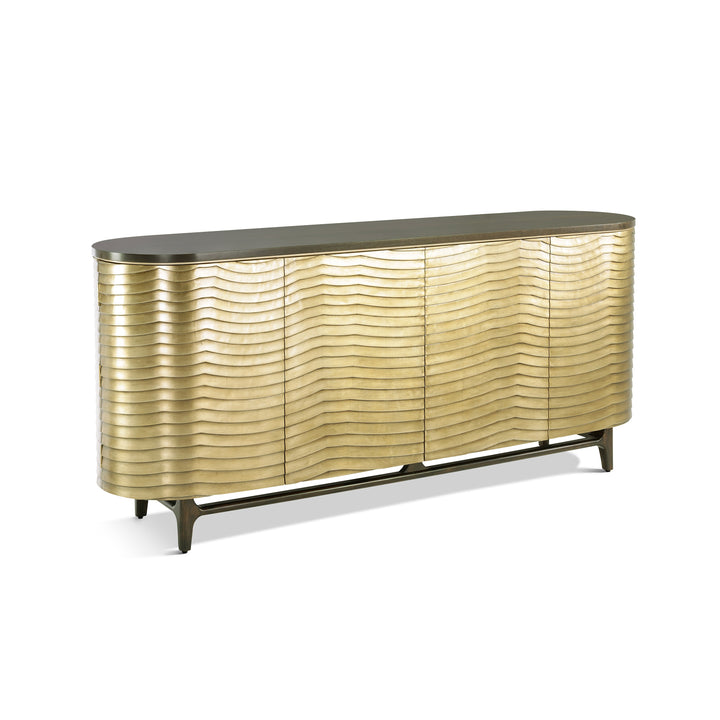 Radiant Waves Four-Door Sideboard