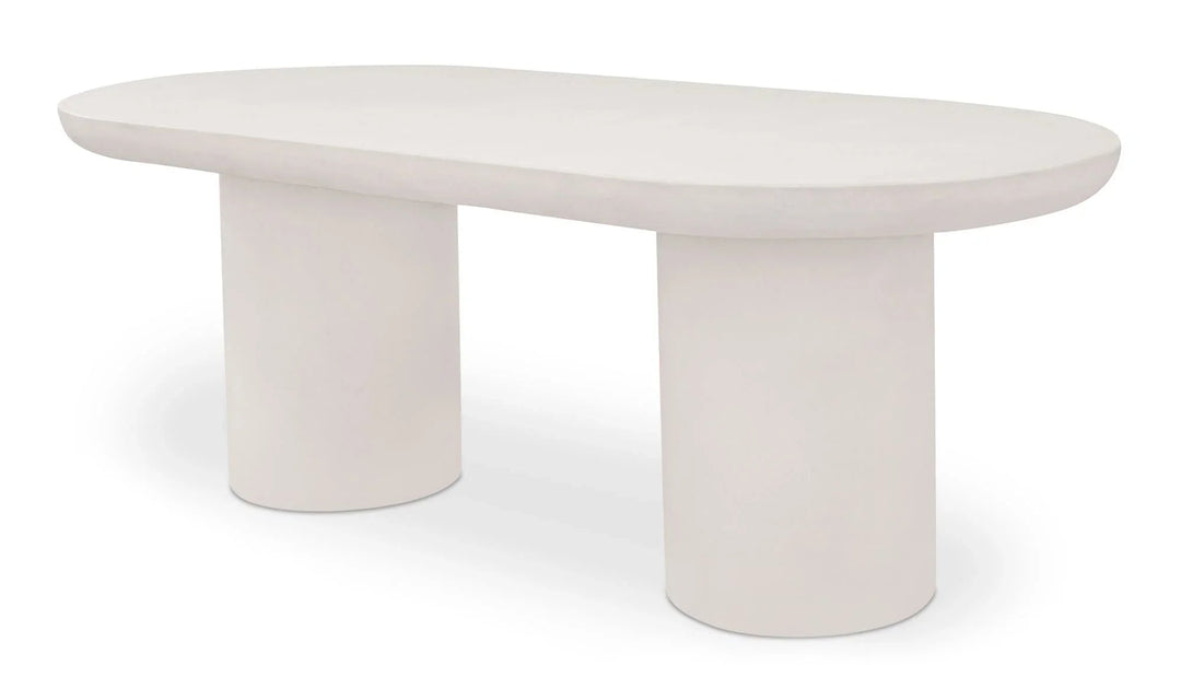 Rocca Dining Table Cream - SwayLiving