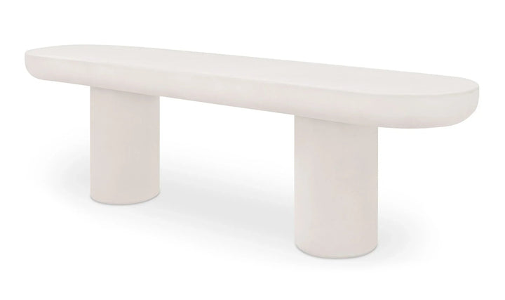 SwayLiving - Rocca Bench Cream - ZT-1037-05-0 | SwayLiving