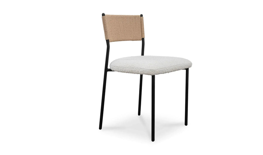Foley Dining Chair White Set Of Two - SwayLiving