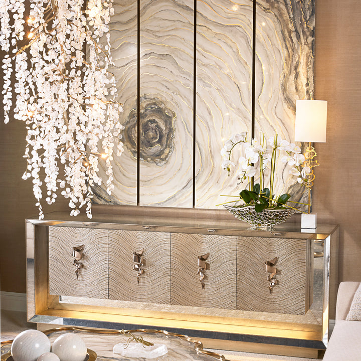 Floating Disc Buffet Lamp