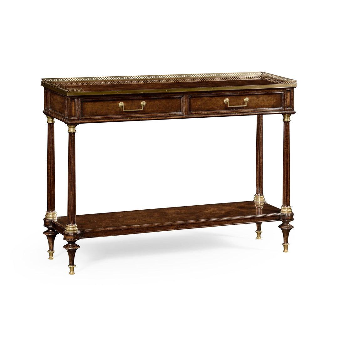 SwayLiving Brompton Mahogany Console Table CONSOLE TABLES