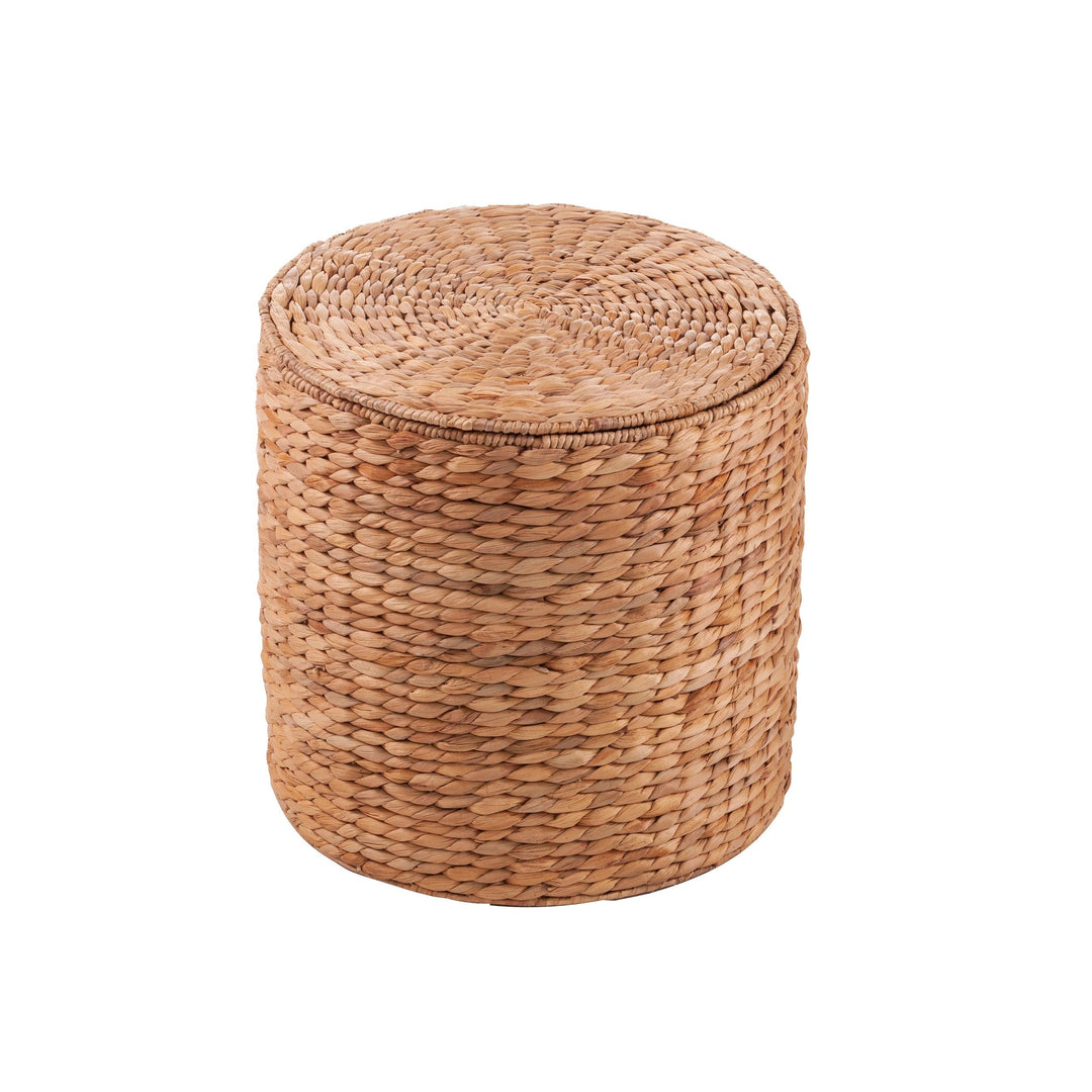 SwayLiving Satalia Round Water Hyacinth Storage Tables – 2pc Set ACCENT TABLES
