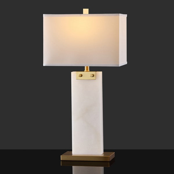 MORGEN ALABASTER TABLE LAMP - Sway Living