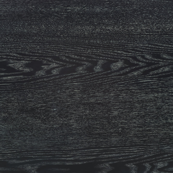 Black Cerused Oak / Silver