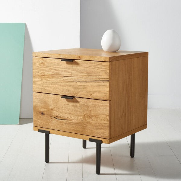 Oak / Antique Brass
